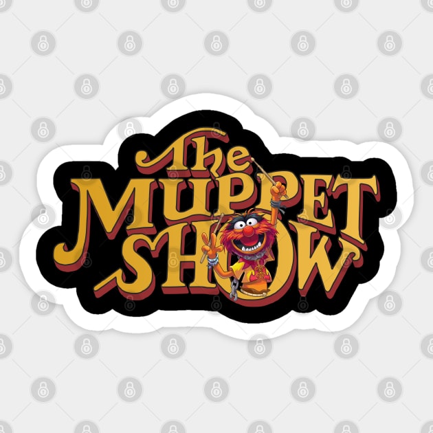 The Muppet Show Cartoon Animal Sticker by Maskumambang